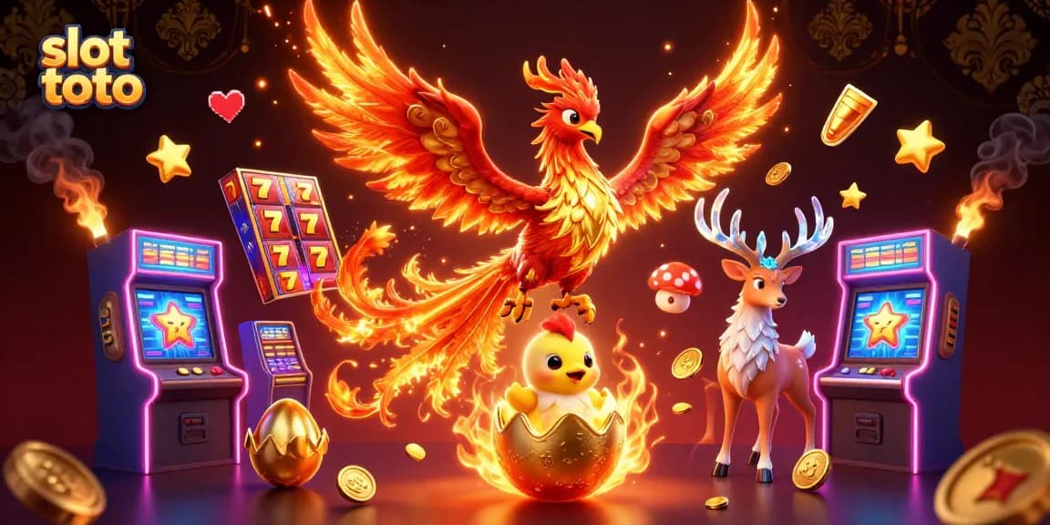 Experience thrilling slot toto action with vibrant characters and dazzling game elements.