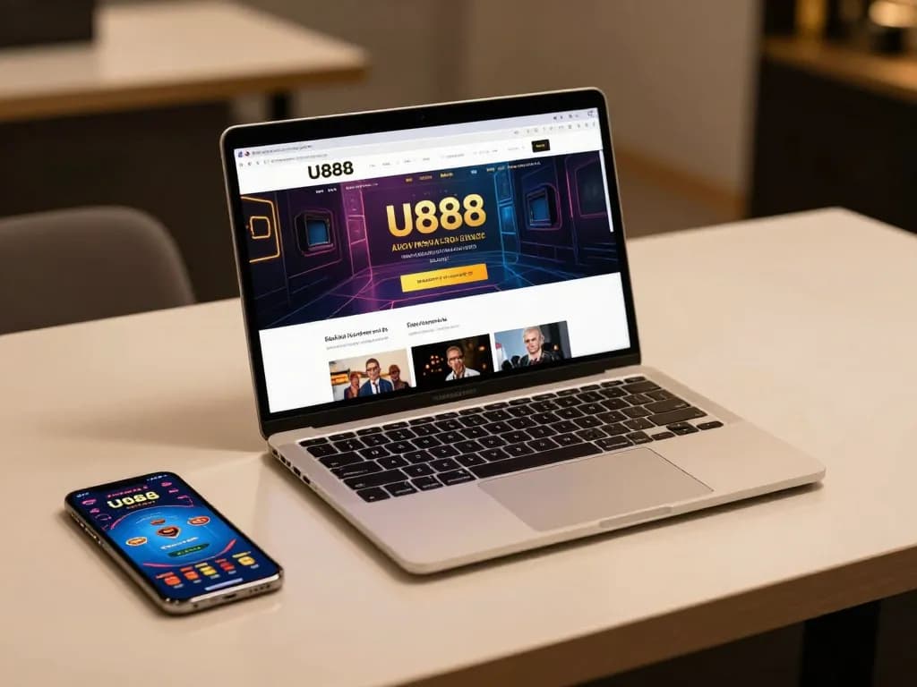 Engaging online gaming session at U888 with a structured modern setup for strategic play.