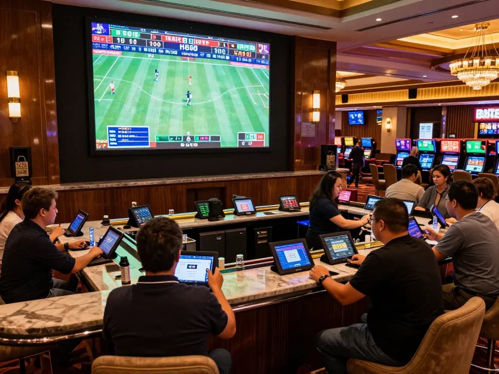 Experience thrilling sports betting at HB88's exciting sportsbook.