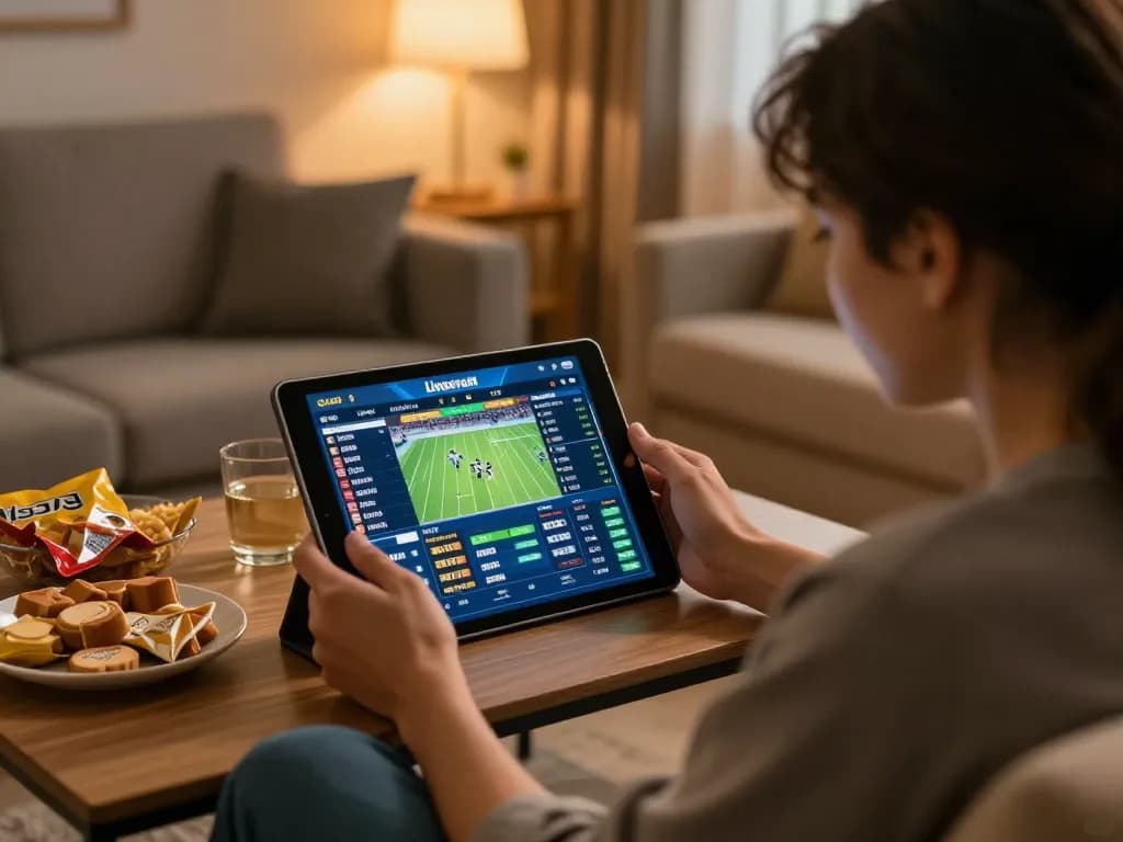 Engaging in sports betting on 99ok platform, showcasing live odds and betting excitement