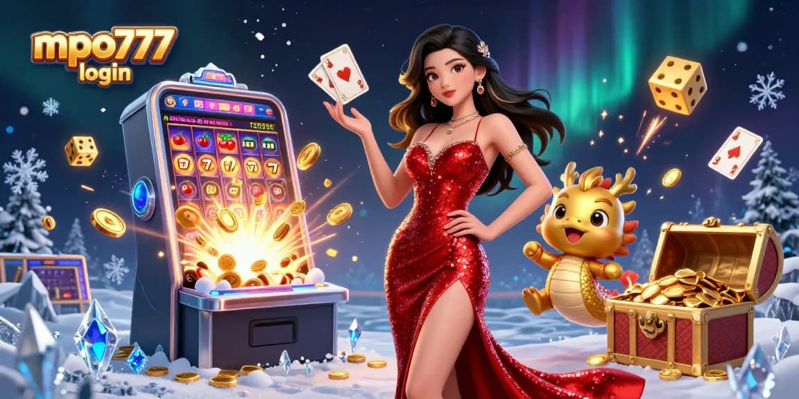 MPO777 login: Experience the excitement of online gaming with vibrant visuals and a lively scene.