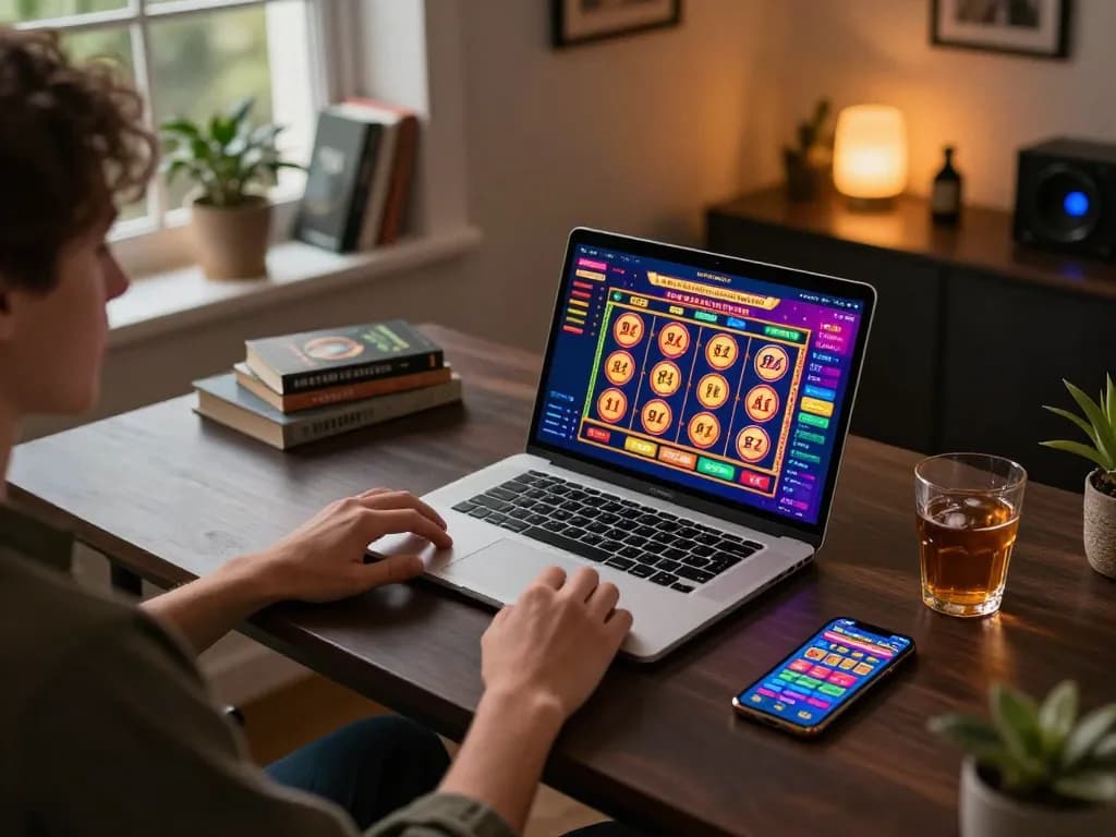 Engaging in ดูหนังออนไลน์ while enjoying an interactive online casino experience.