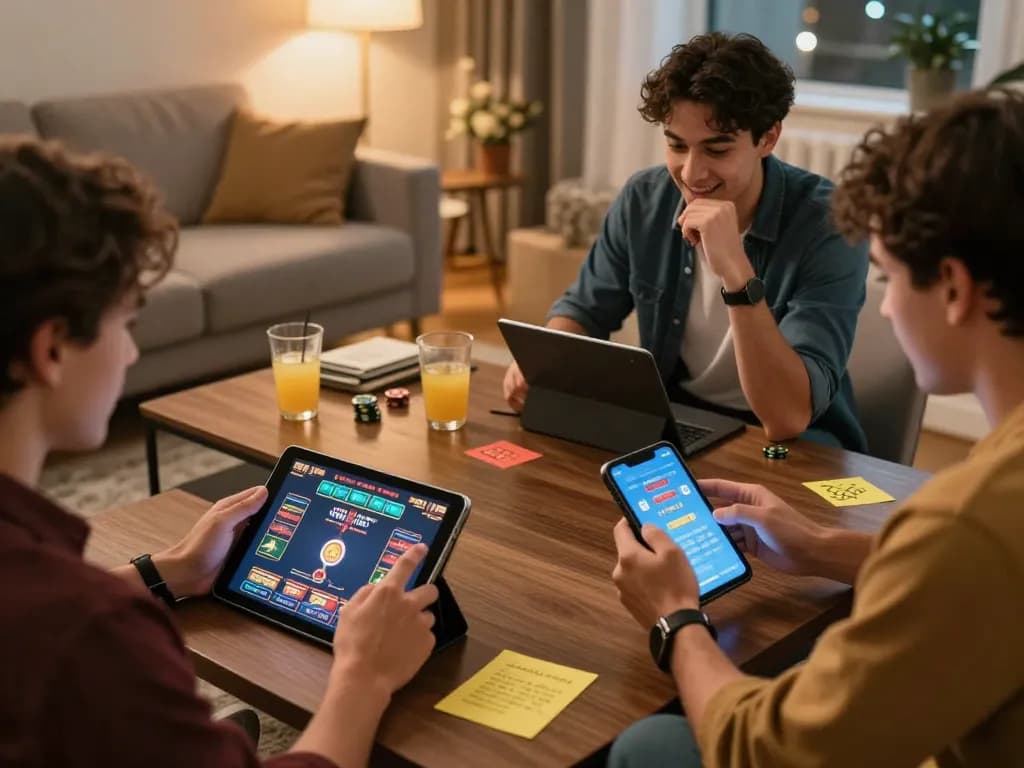 Pemain Dewi999 yang aktif terlibat dalam permainan online dengan taruhan strategis di suasana rumah yang nyaman.