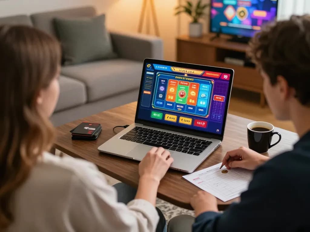 Engaging with C168 live dealer gaming on a laptop, highlighting a modern, inviting online casino experience.