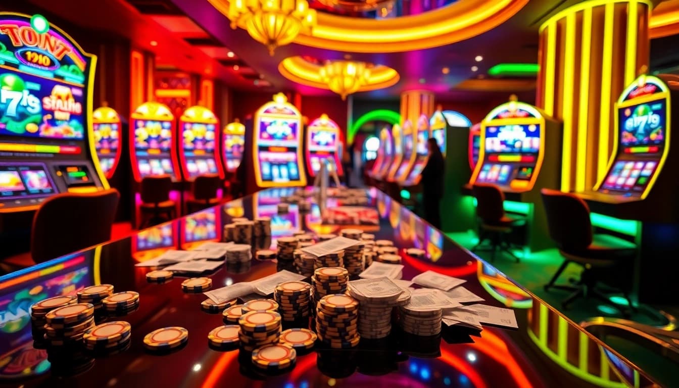 Experience the excitement of slot777 login at a luxurious online casino with interactive slot machines.