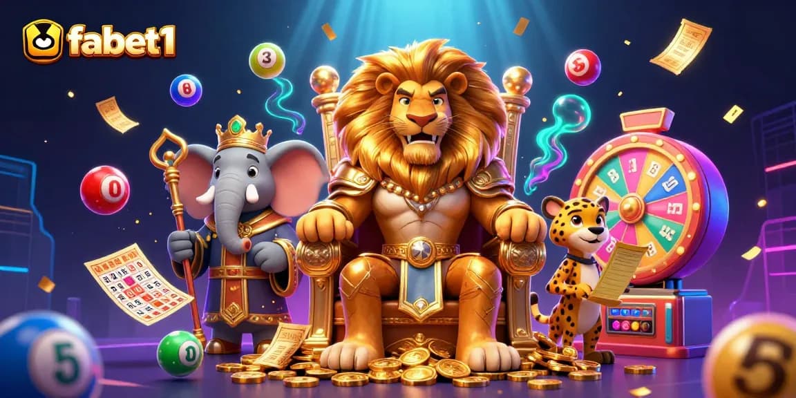Join fabet1 for thrilling lottery excitement with vibrant visuals and dynamic game elements!
