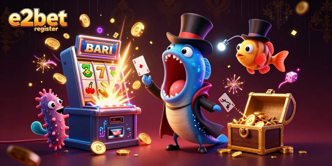 Join the action at e2bet register with vibrant casino games and thrilling gaming experiences.