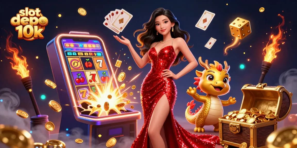 Experience the thrill of winning with slot depo 10k and enjoy a vibrant casino atmosphere.