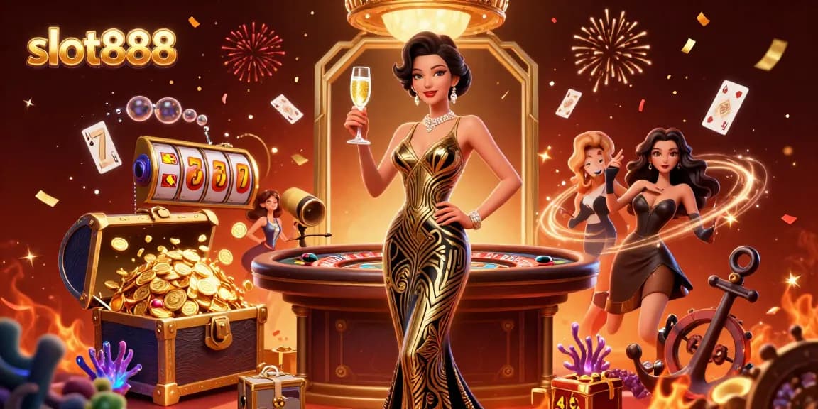 Spin with excitement at slot888, where golden reels and vibrant games await!
