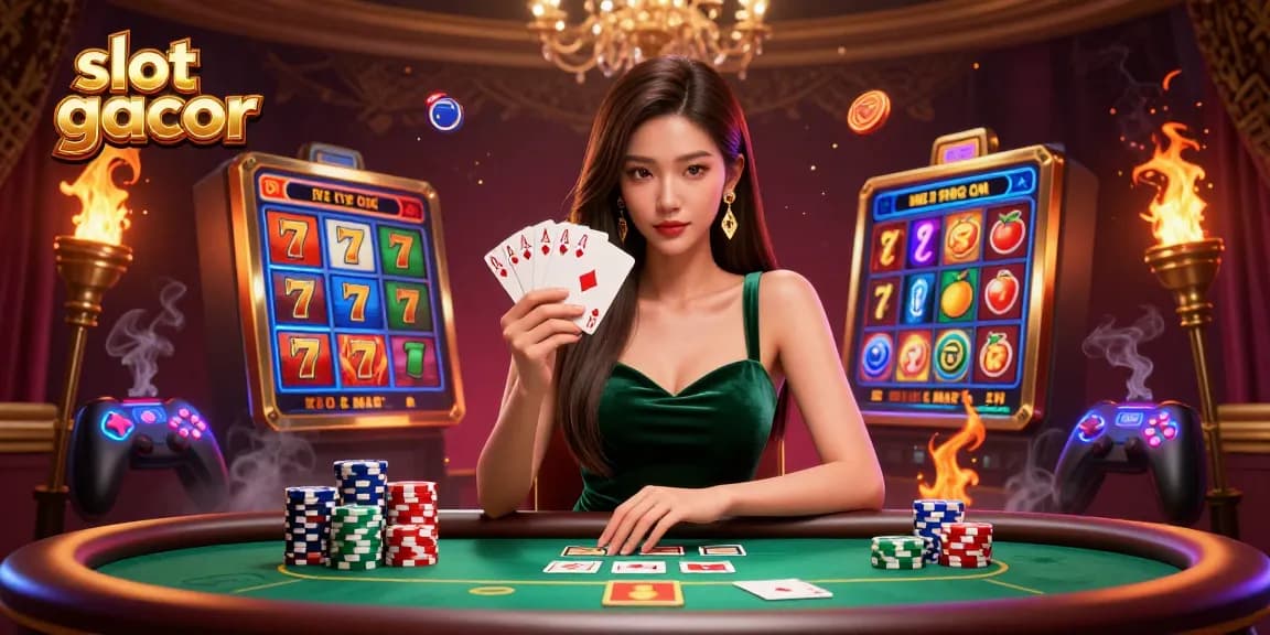 Rasakan sensasi permainan slot gacor dengan pemandangan poker yang menakjubkan, dipenuhi kemewahan dan kegembiraan.