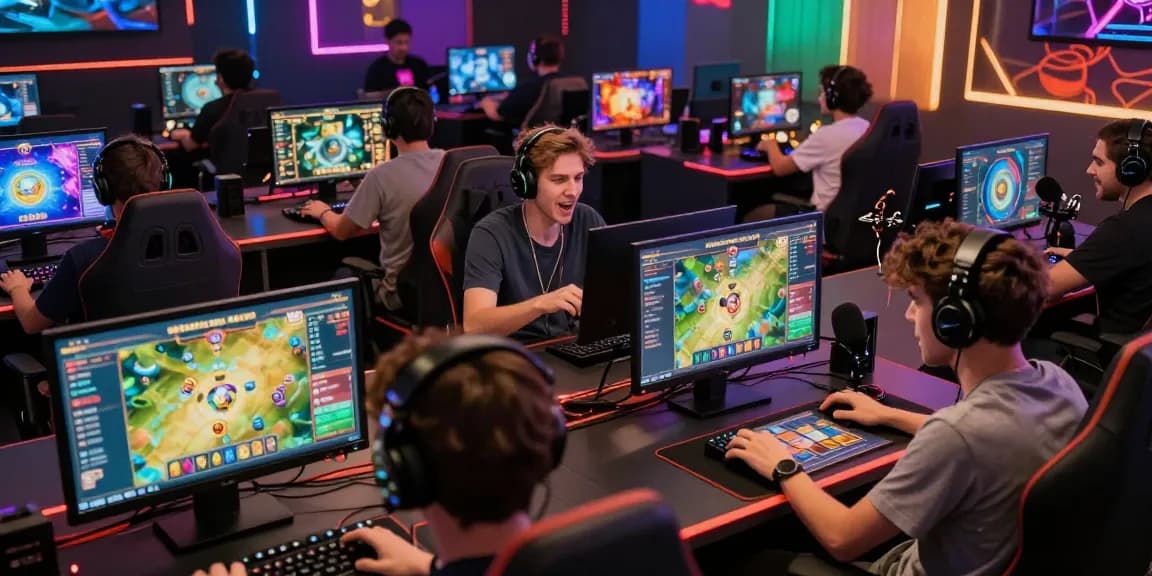 Engaged players enjoying game bài zowin in a vibrant online gaming environment.