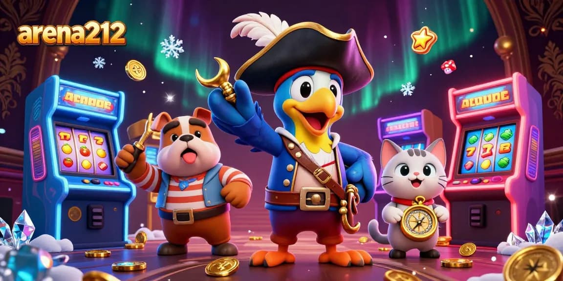 arena212 temukan jackpot dalam dunia kasino online dengan mesin game penuh warna dan karakter lucu