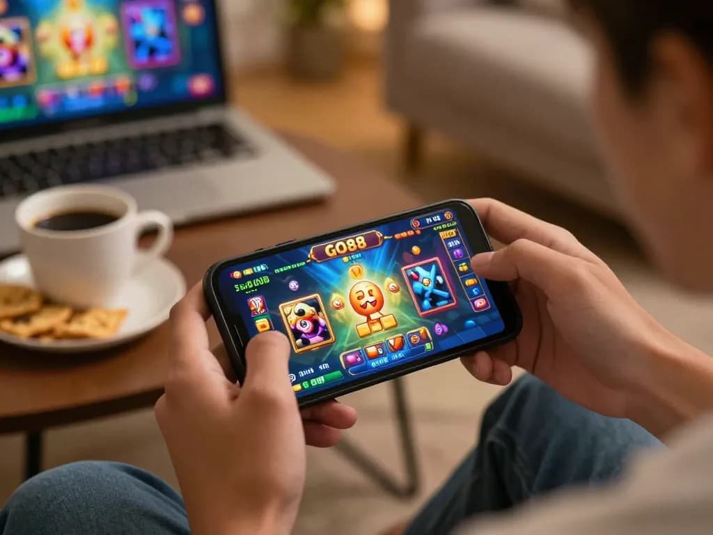 Experience the excitement of game go88 on your mobile device with vibrant slot visuals