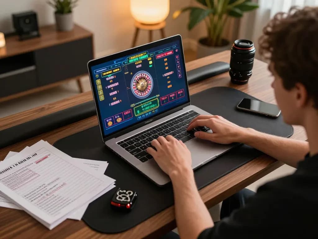 Engaging in an online live dealer game on TG88, with vibrant interface and strategic setup.
