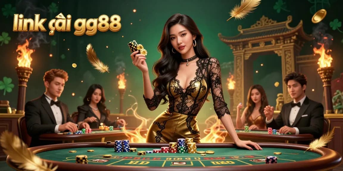 Join the excitement at link vào gg88 with stunning baccarat scenes featuring high-value chips.