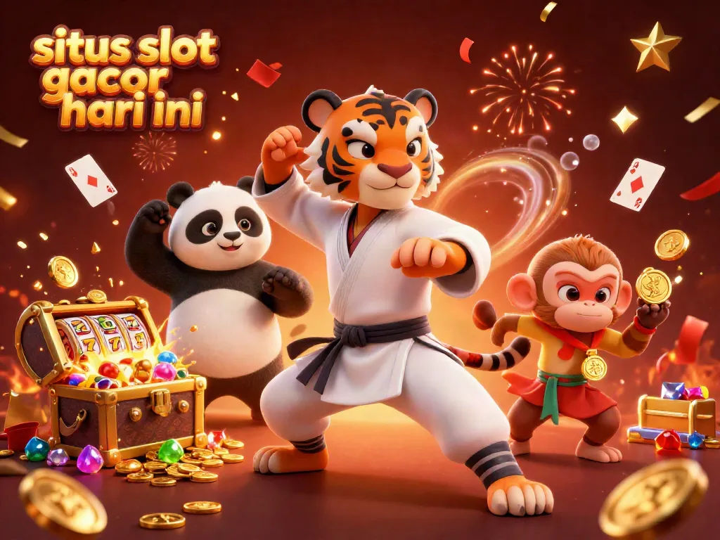 Menangkan jackpot di situs slot gacor hari ini dengan karakter kartun kung fu dan slot menguntungkan.