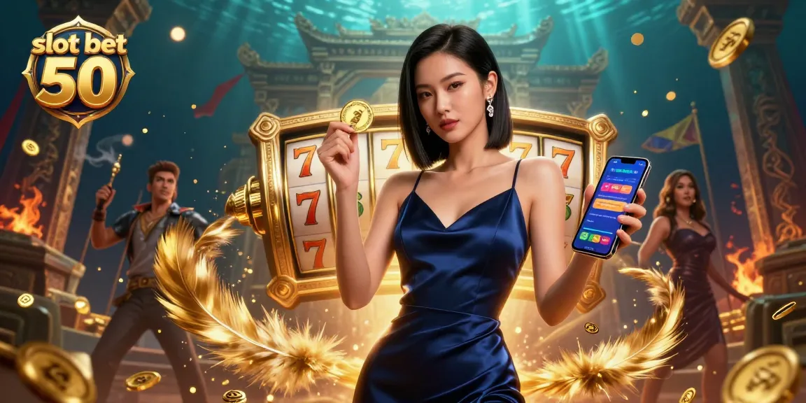 Experience thrilling gameplay with slot bet 50, showcasing an impressive casino app and stunning visuals.