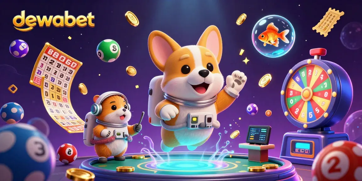 Menangkan permainan slot online di dewabet dengan karakter lucu dan elemen kasino yang menarik.