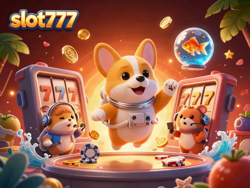 Jelajahi keseruan bermain slot777 dengan karakter menghibur dalam kasino luar angkasa ini!