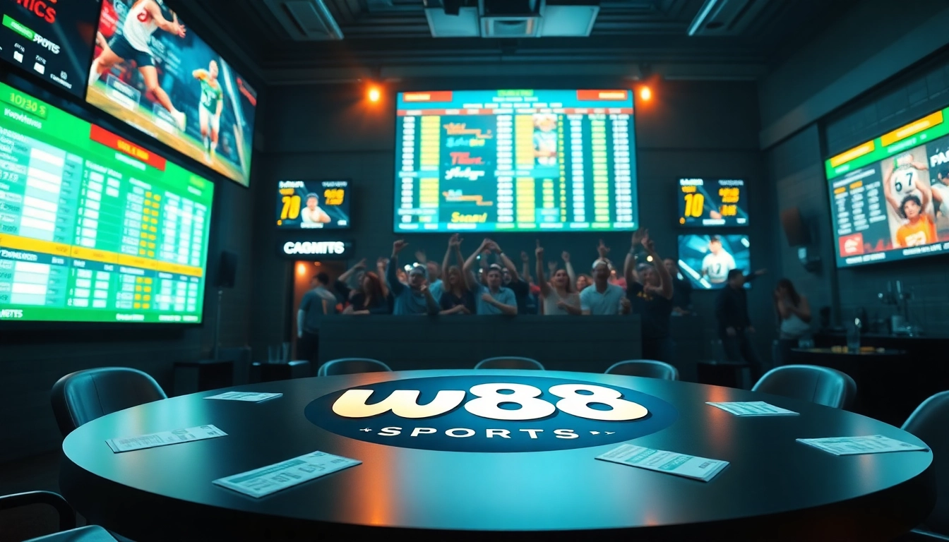 จุดหมายปลายทาง w88 sports พร้อมตัวเลือกการเดิมพันที่น่าสนใจและบรรยากาศที่มีชีวิตชีวา