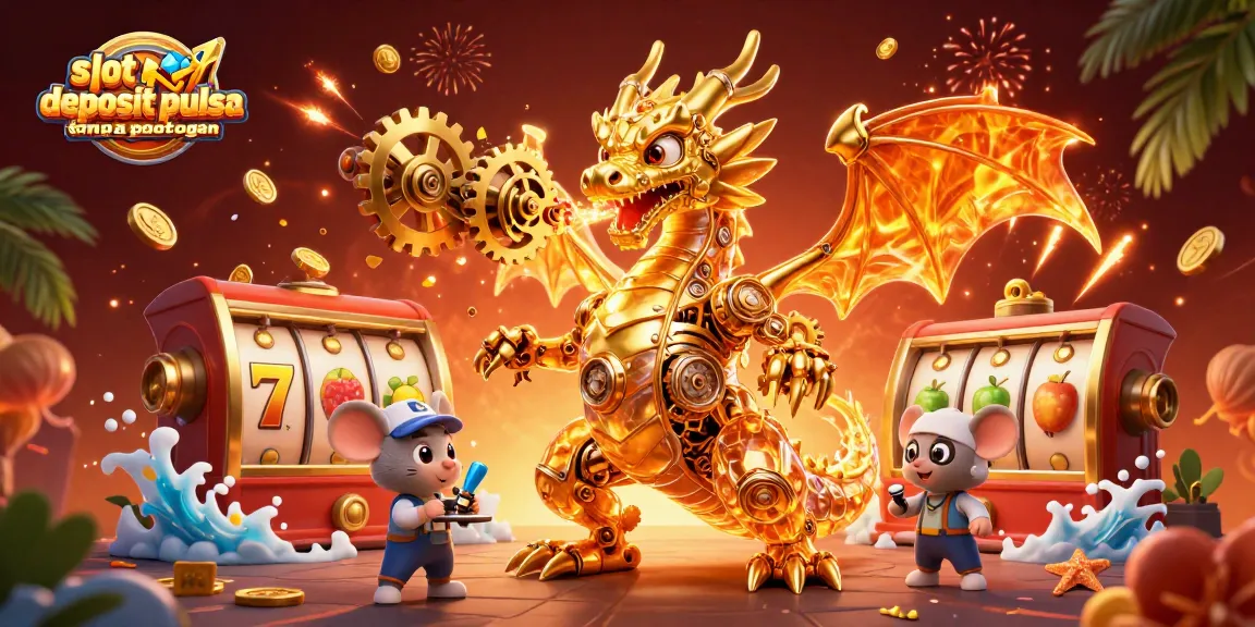 Menggoda keberuntungan dengan slot deposit pulsa tanpa potongan di permainan slot kami yang menyenangkan.