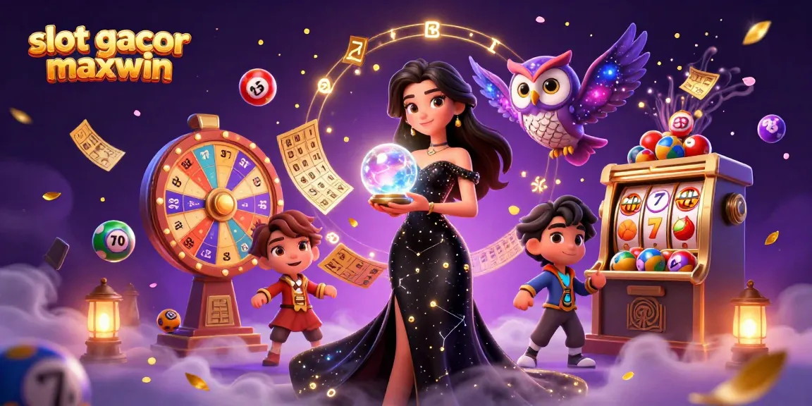 Experience the thrill of slot gacor maxwin with vibrant 3D digital art showcasing exciting casino elements.