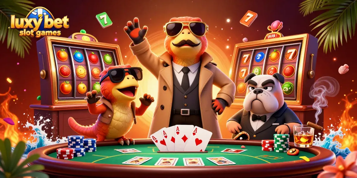 Engage in luxy bet slot games with animated raptors looking to enter VIP casino.