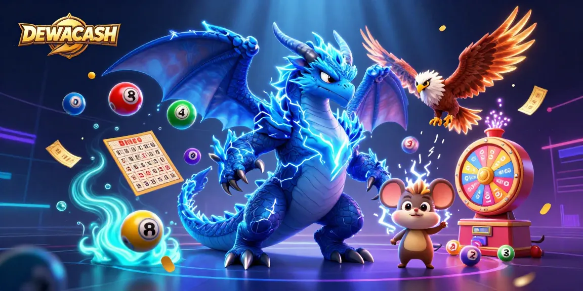 Experience thrilling gameplay with DEWACASH featuring powerful characters and dynamic lottery elements.