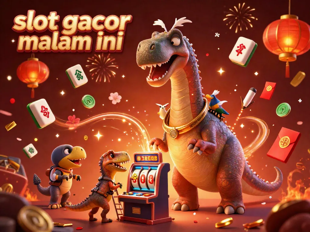 Menangkan permainan dengan slot gacor malam ini dalam ilustrasi kasino yang penuh warna.