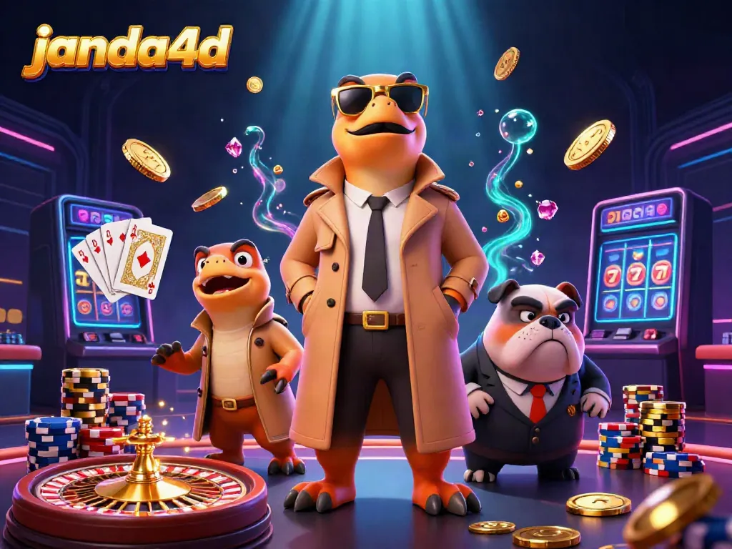 Rasakan keseruan bermain slot online di janda4d dengan ilustrasi 3D yang kaya akan detail dan elemen permainan.