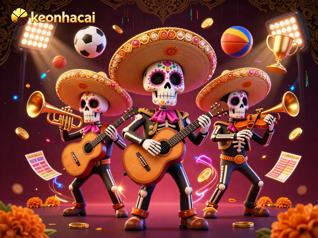 Engage with keonhacai and experience thrilling sports betting with dynamic mariachi band vibes.