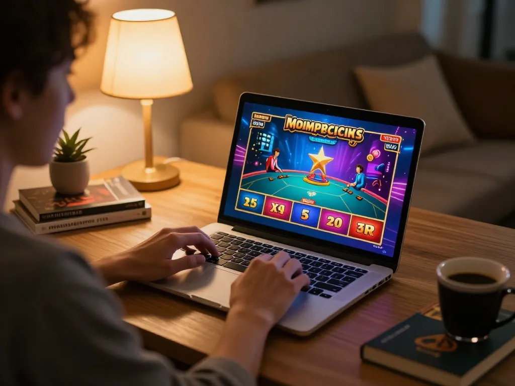 Engaging in online casino gaming at home with strategies for 98 win.
