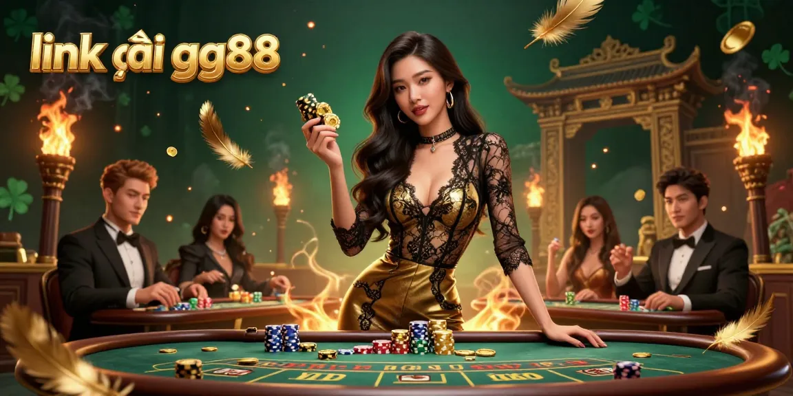Join the excitement at link vào gg88 with stunning baccarat scenes featuring high-value chips.