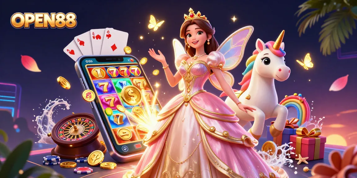 Spin the reels and win big at OPEN88 with vibrant slot games and exciting casino elements.