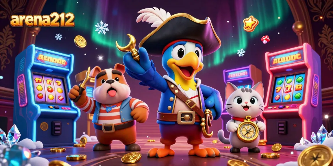 arena212 temukan jackpot dalam dunia kasino online dengan mesin game penuh warna dan karakter lucu