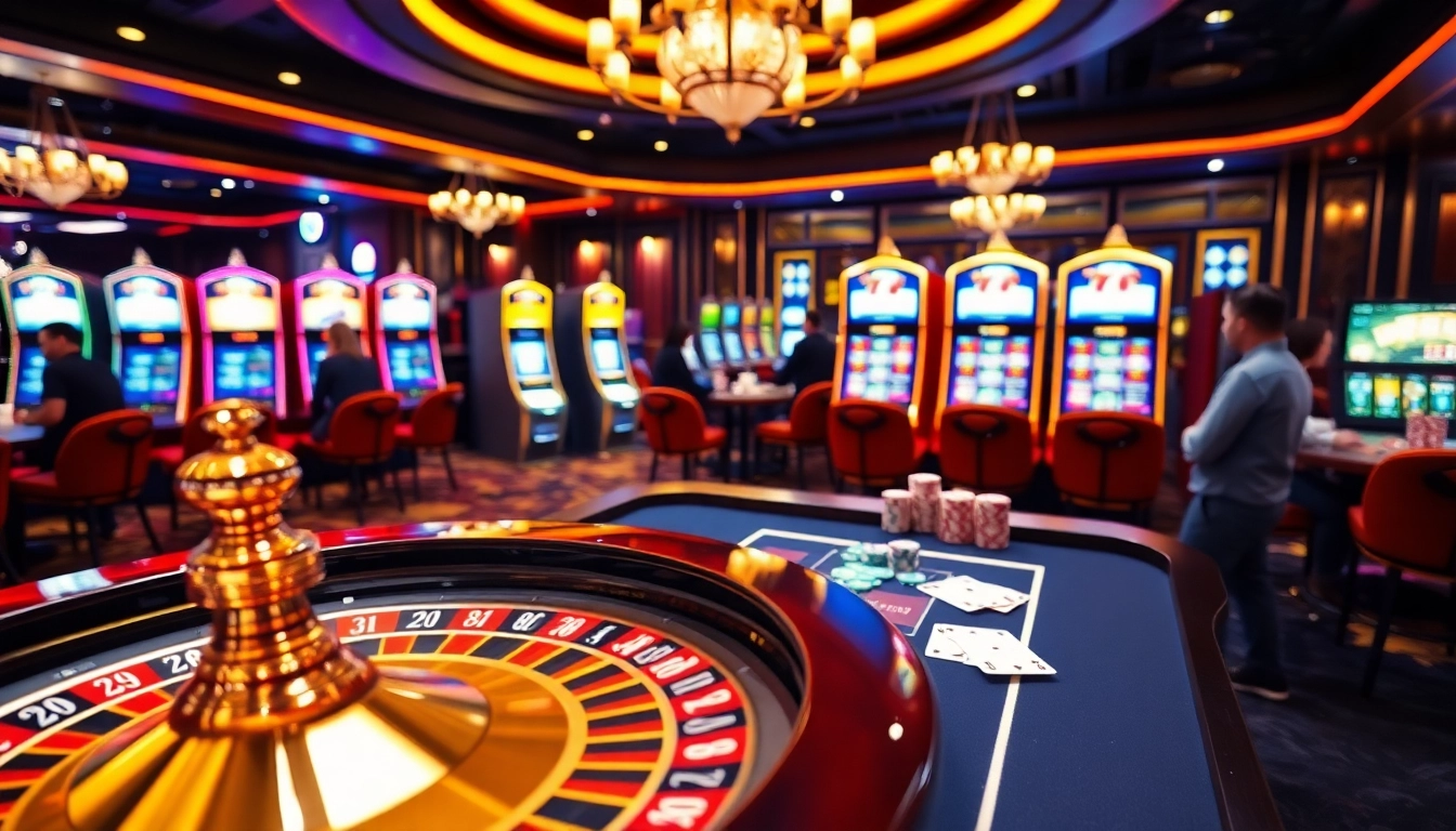 Engage in exciting online gambling at https://rr88rd.com/ with vibrant slot machines and roulette tables.