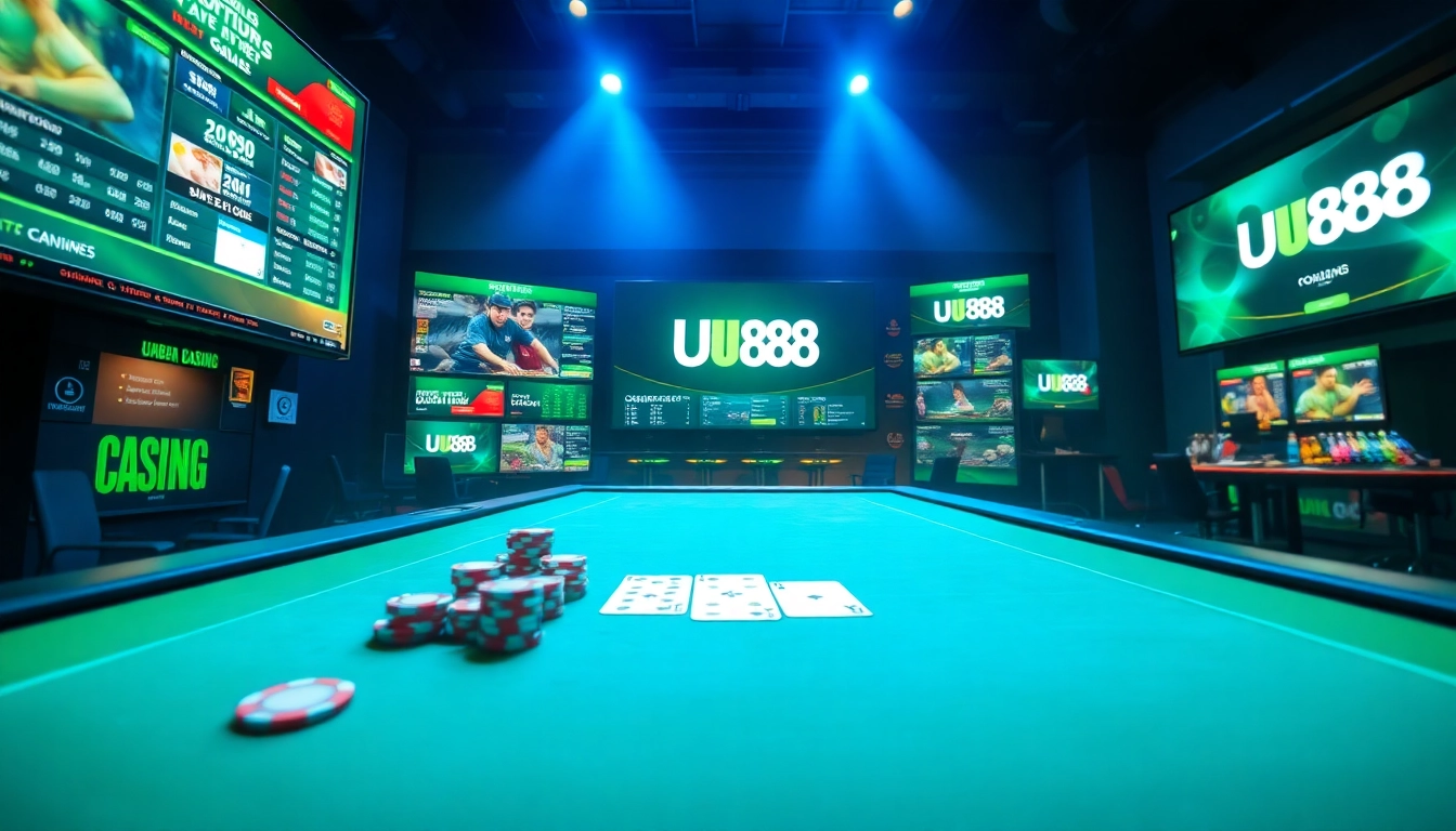 Experience the excitement of online betting at https://uu88.futbol/ with vibrant casino games and a dynamic interface.