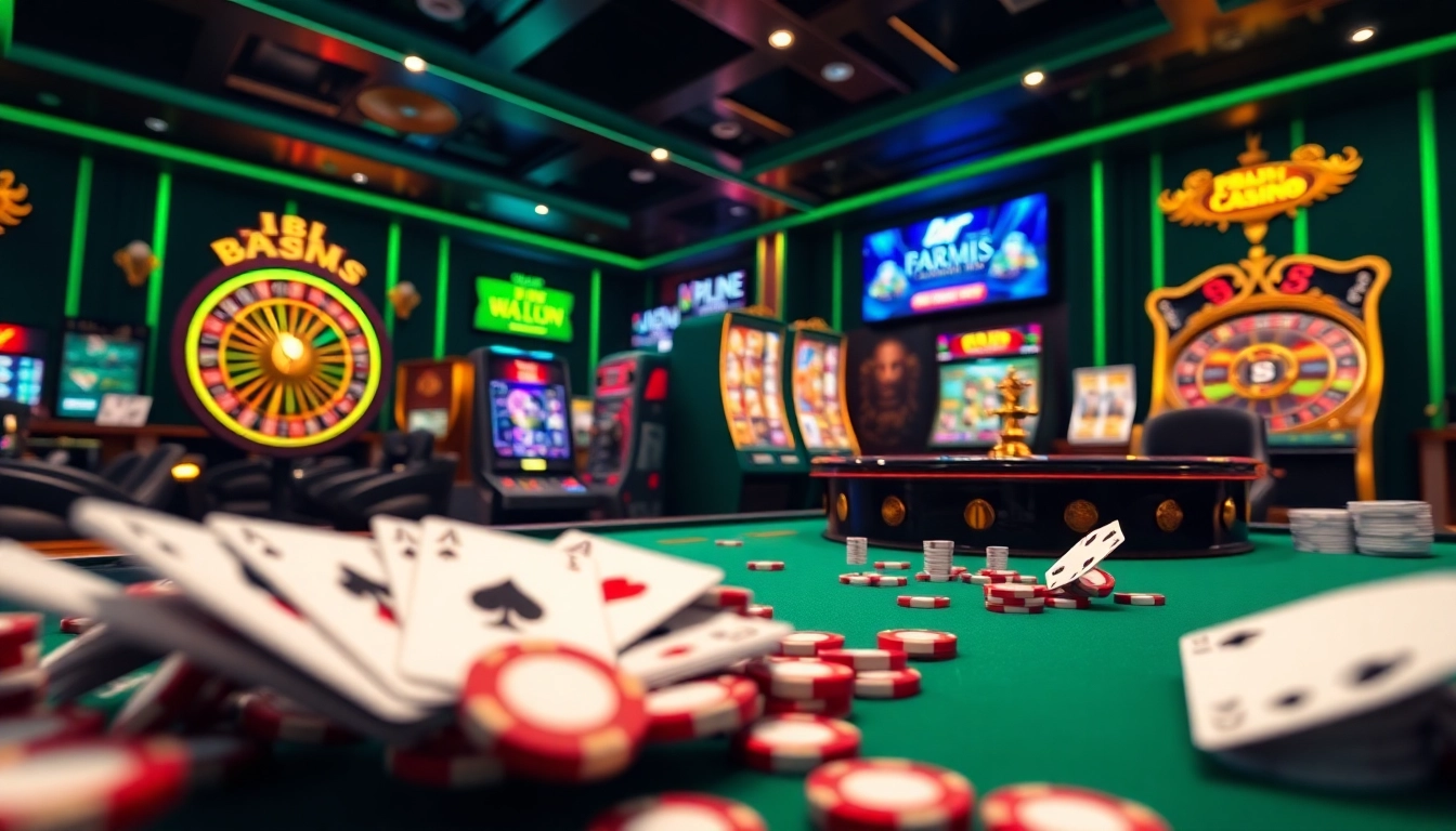 28bets casino featuring a luxurious online gameplay setup with a vibrant roulette wheel and poker elements.